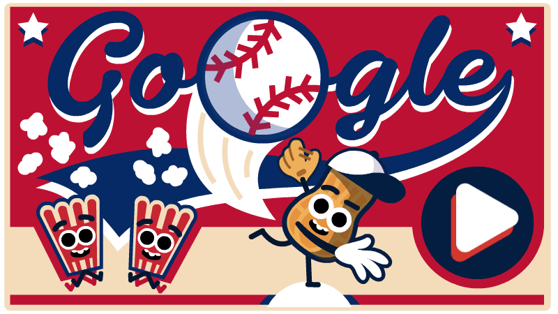 Baseball Doodle (4th of July)